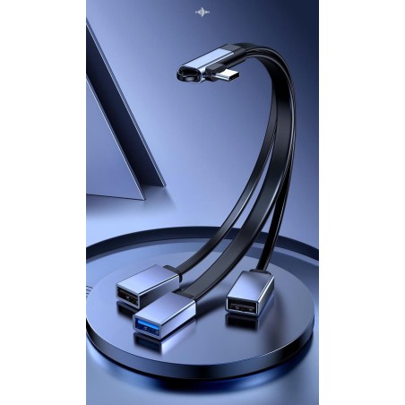 MicroConnect USB-C Angled splitter cable